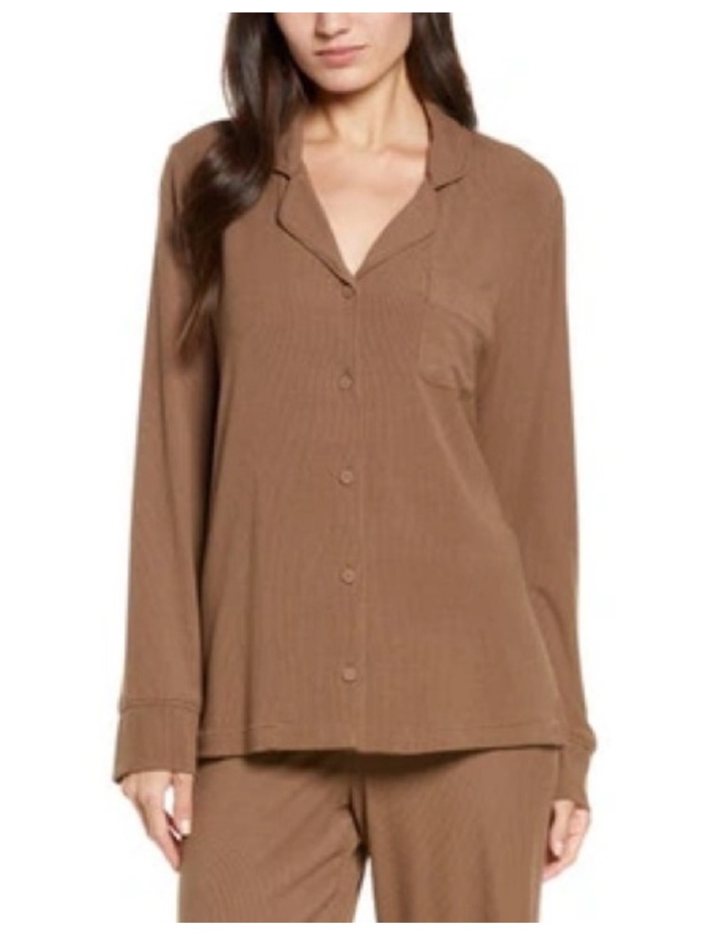 Skims Soft Lounge Pajama Top Size Medium